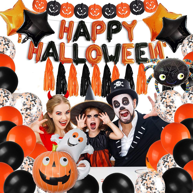 Halloween-Party-Balloons-Decoration-Set