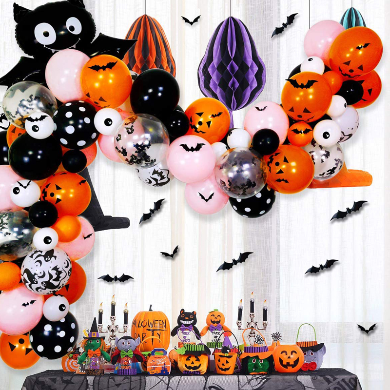 Halloween-Party-Decoration-Kit-Latex-Balloons-Set