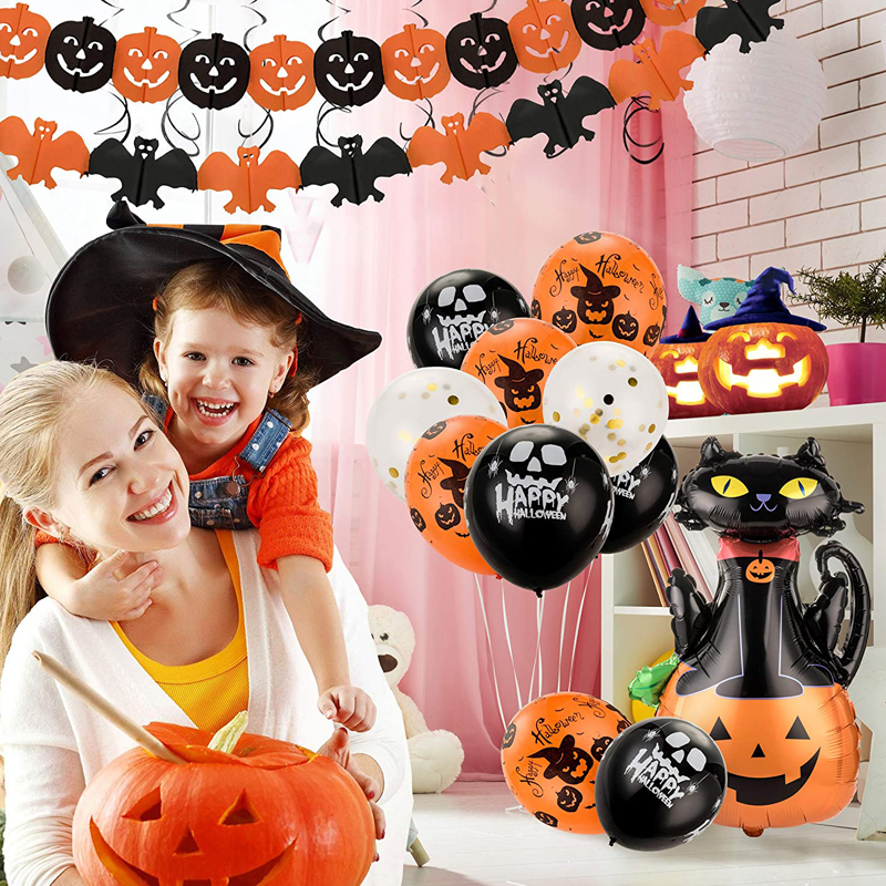 Halloween-Party-Decorations-Large-size-Latex-Foil-Confetti-Balloons