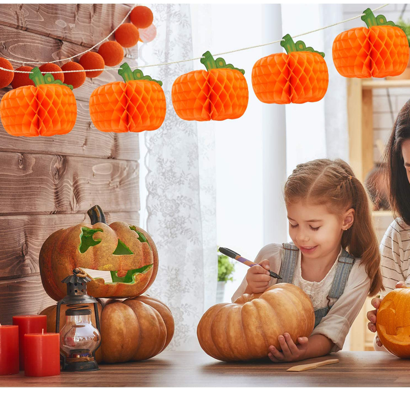 Paper-Pumpkin-Decorations-Halloween-Decor