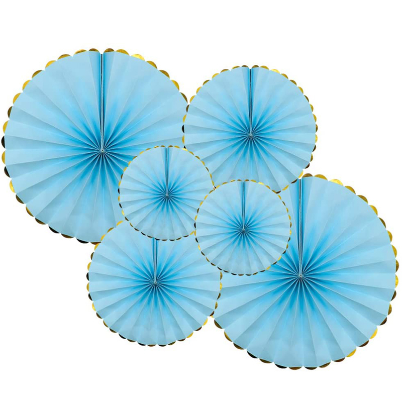 6Pcs-Pink-Round-Blue-Party-Hanging-Paper-Fan-Set-China-Wholesale