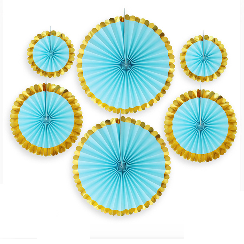 Light-Blue-Paper-Fans-Party-Set-Hanging-Paper-Fans-Garland-for-Fiesta-Party-Birthday-Baby-Shower-Decor