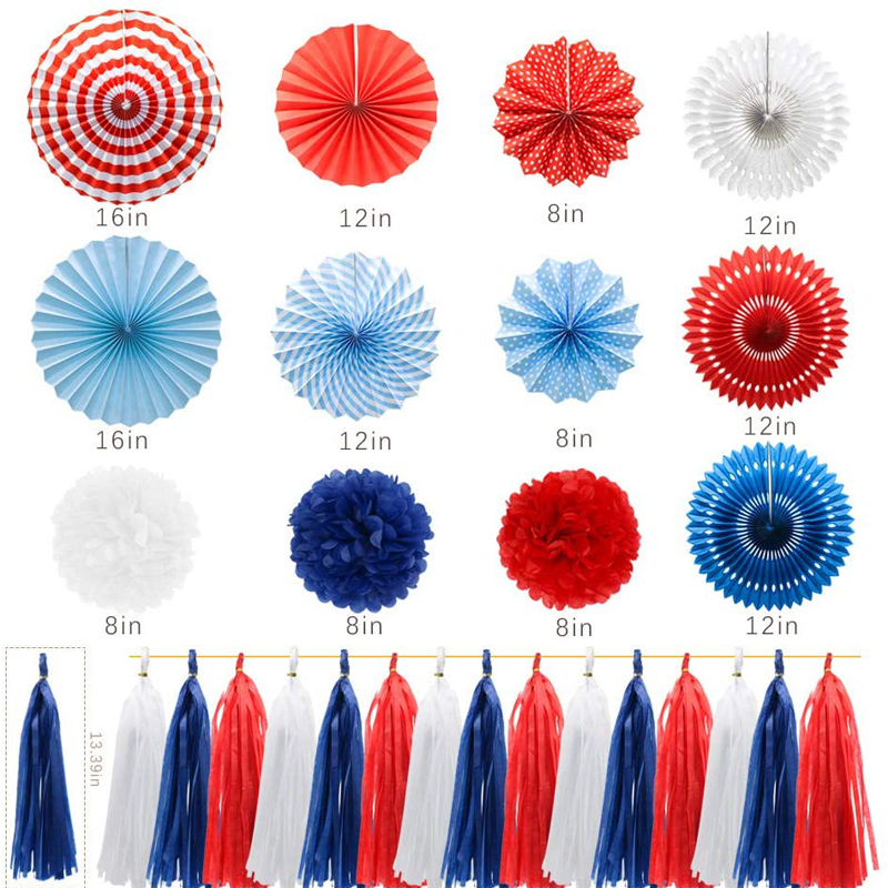 Navy-Blue-Red-White-Party-Decorations-Hanging-Paper-Fans-Set