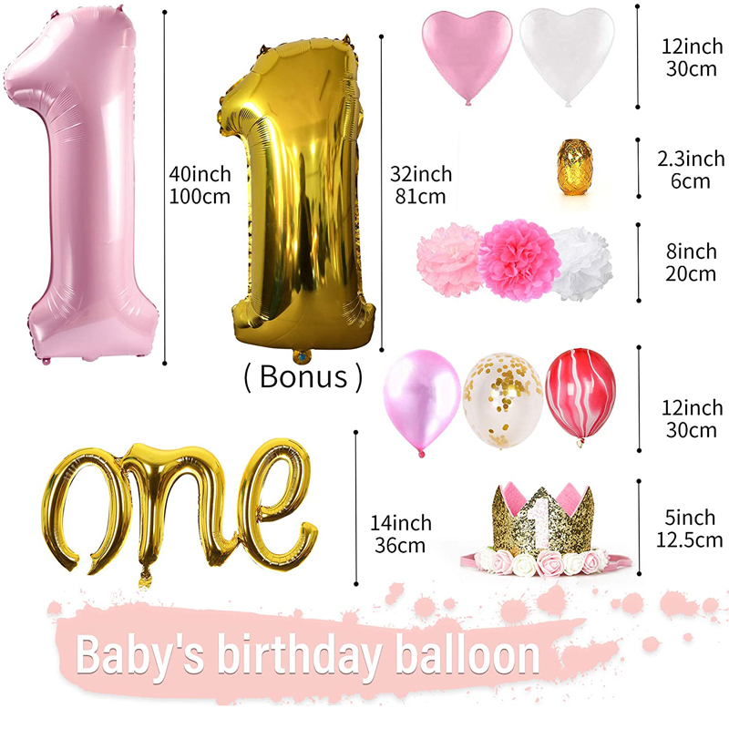 1st-Birthday-Girl-Decorations-for-Baby-Girl-China-Wholesale-Kit