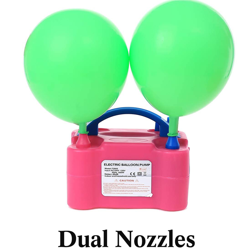 Electric-Balloon-Inflator-Air-Pump-Dual-Nozzles-US-Standard-Plug-for-Balloon-Arch