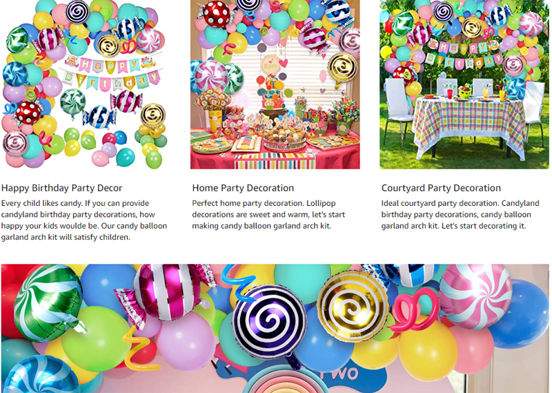 Girls-Birthday-Candyland-Theme-Pastel-Candy-Balloon-Garland-Arch-Kit