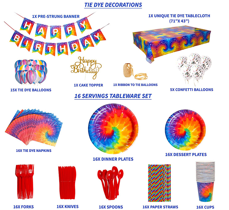 Tie-Dye-Birthday-Decorations-Party-Supplies-Kit