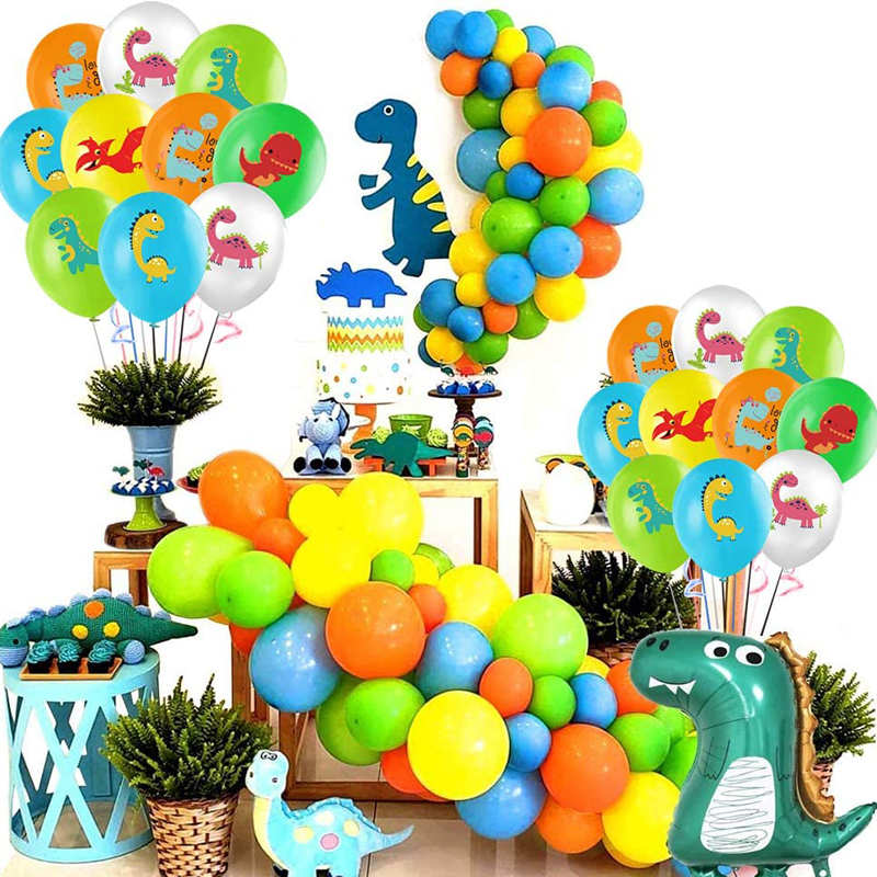 Kids-Dinosaur-Balloons-Dino-Jungle-Jurassic-Theme-Latex-Balloons-Kit