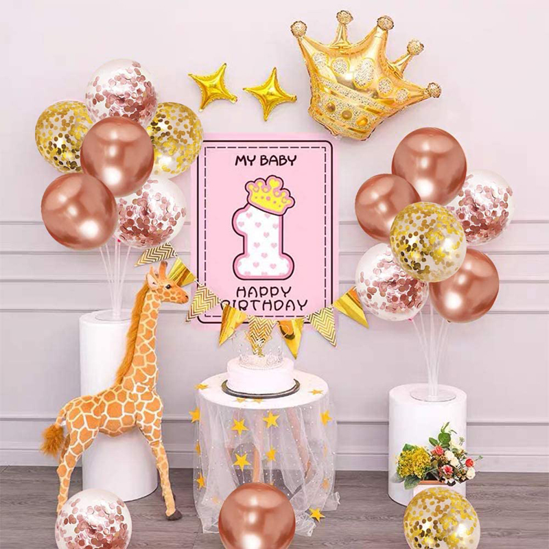 Latex-Balloons-Rose-Gold-Confetti-Kids-Birthday-Party-Balloons-Kit