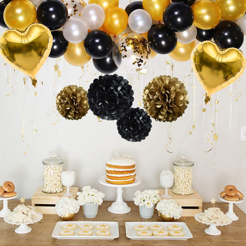 Gold-and-Black-Balloon-Garland-Arch-Kit-Decor-Set