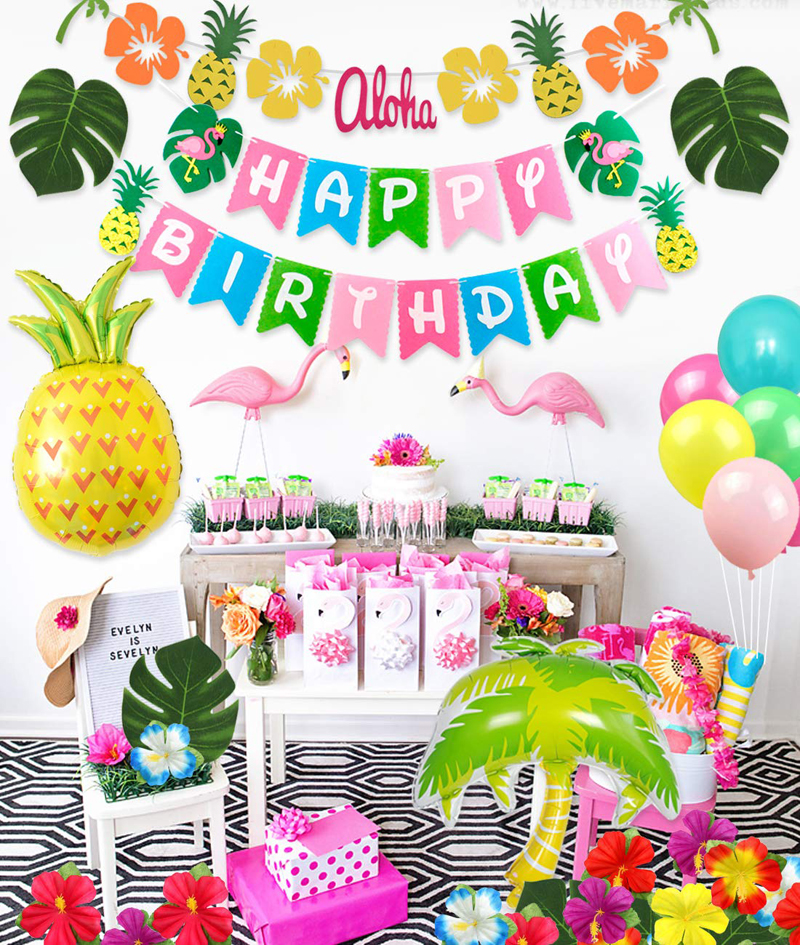Hawaiian-Luau-Theme-Birthday-Party-Decorations-Kit