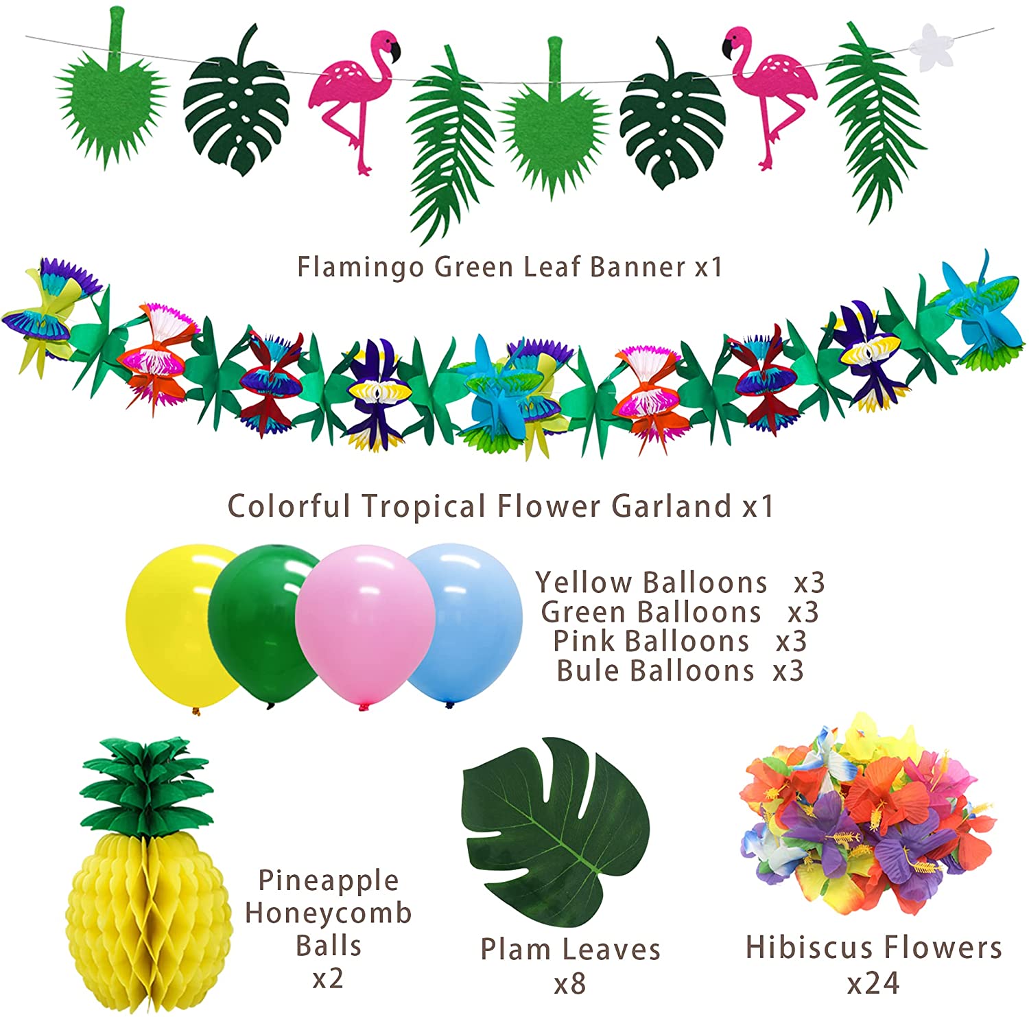 Summer-Beach-Pool-Party-Hawaiian-Pineapple-Party-Decorations-Banners