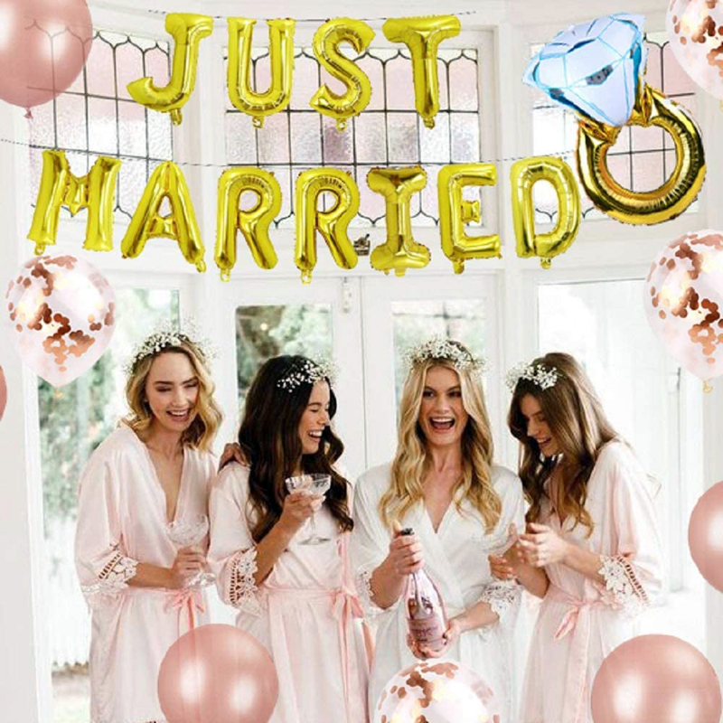 Just-Married-Banner-Wedding-Bridal-Shower-Decorations